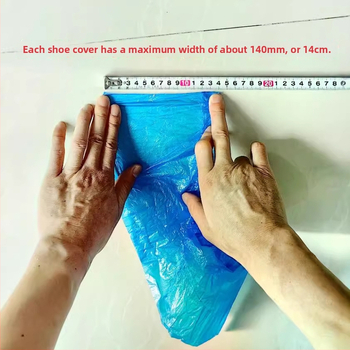 Coveruri de încălțăminte din PE, îngroșate, pentru adulți, protecție împotriva prafului (Brand: Si ke ming; Material: PE/plastic; Funcție: Protecție împotriva prafului; Destinație: adulți; Durata de valabilitate: 2 ani)