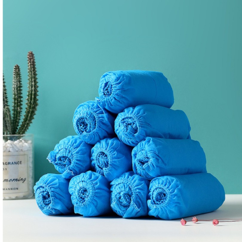 Coveruri de încălțăminte de unică folosință din material nețesut pentru spații interioare, protecție împotriva prafului, respirabile, anti-statică și împiedică scurgerea prafului, biodegradabile