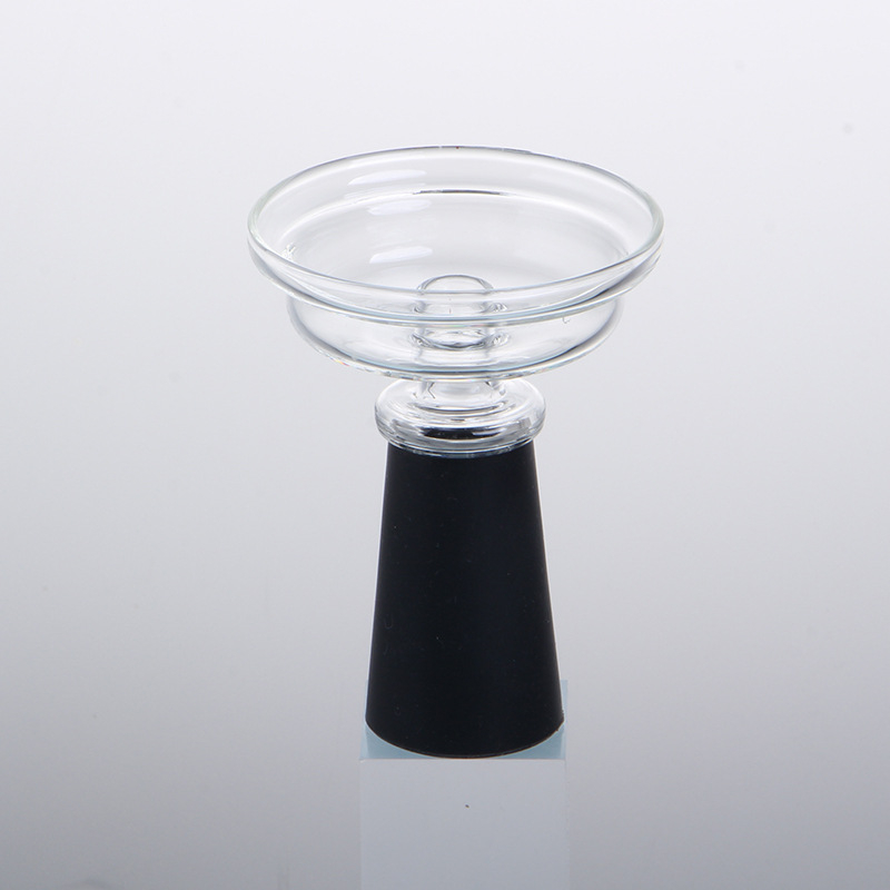 Водна лула със стъклена конструкция, марка HOOKAH HY, печат на лого и персонализиране, опаковка 1 бр.