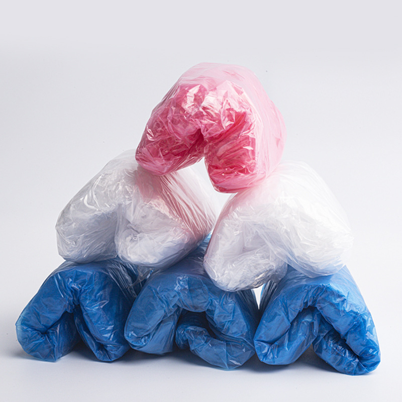 Κάλυμμα ποδιών μίας χρήσης από PE, παχυμένο πλαστικό για εσωτερική χρήση, προστασία από σκόνη και νερό, μοντέλο lwxt101, οικιακή χρήση