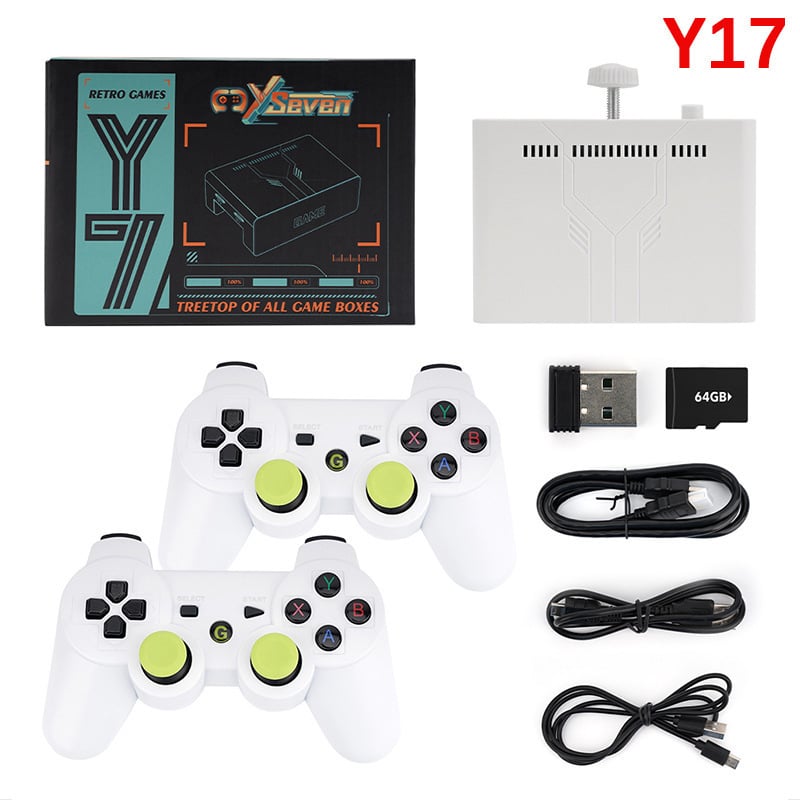 Nostalgična TV gaming konzola s dvostrukim sustavom, 2GB LPDDR4 RAM, Linux OS, USB sučelje, bežični kontroleri