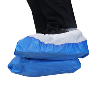 Κάλυμμα παπουτσιών μίας χρήσης με ημιεπικάλυψη; μη υφαντό ύφασμα; πλαστικό PP+CPE με ημιεπικάλυψη; κατάλληλο για ομορφιά, εργοστάσια, βιομηχανία τροφίμων και catering