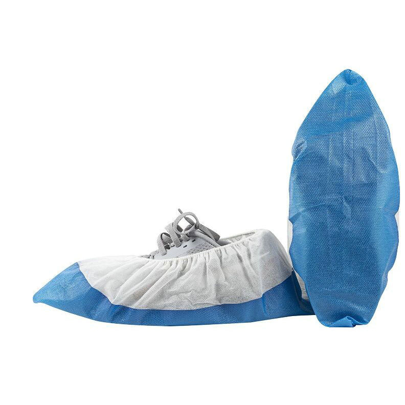 Κάλυμμα παπουτσιών μίας χρήσης με ημιεπικάλυψη; μη υφαντό ύφασμα; πλαστικό PP+CPE με ημιεπικάλυψη; κατάλληλο για ομορφιά, εργοστάσια, βιομηχανία τροφίμων και catering