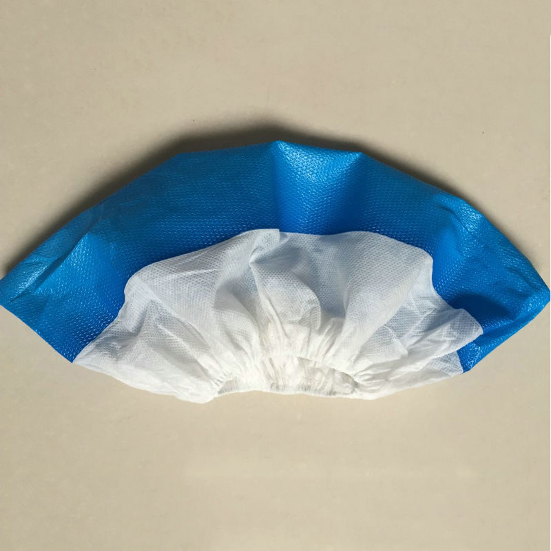 Κάλυμμα παπουτσιών μίας χρήσης με ημιεπικάλυψη; μη υφαντό ύφασμα; πλαστικό PP+CPE με ημιεπικάλυψη; κατάλληλο για ομορφιά, εργοστάσια, βιομηχανία τροφίμων και catering