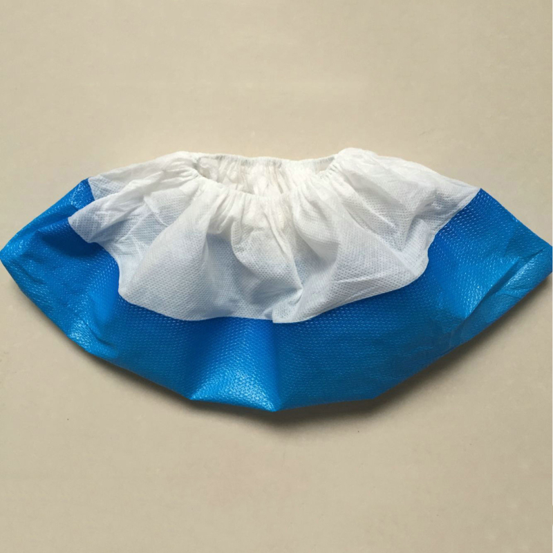 Κάλυμμα παπουτσιών μίας χρήσης με ημιεπικάλυψη; μη υφαντό ύφασμα; πλαστικό PP+CPE με ημιεπικάλυψη; κατάλληλο για ομορφιά, εργοστάσια, βιομηχανία τροφίμων και catering