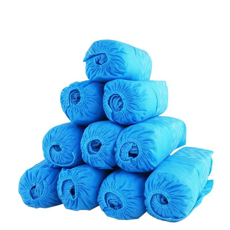 Capace de pantofi din material nețesut, de unică folosință, pentru adulți, protecție împotriva prafului, utilizare în interior