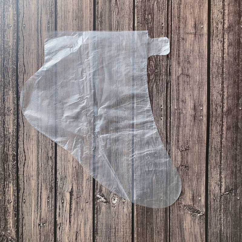 Huse din plastic, pentru picioare și mâini, de unică folosință, cu film — impermeabile, controlul mirosurilor, transparente, 90 g
