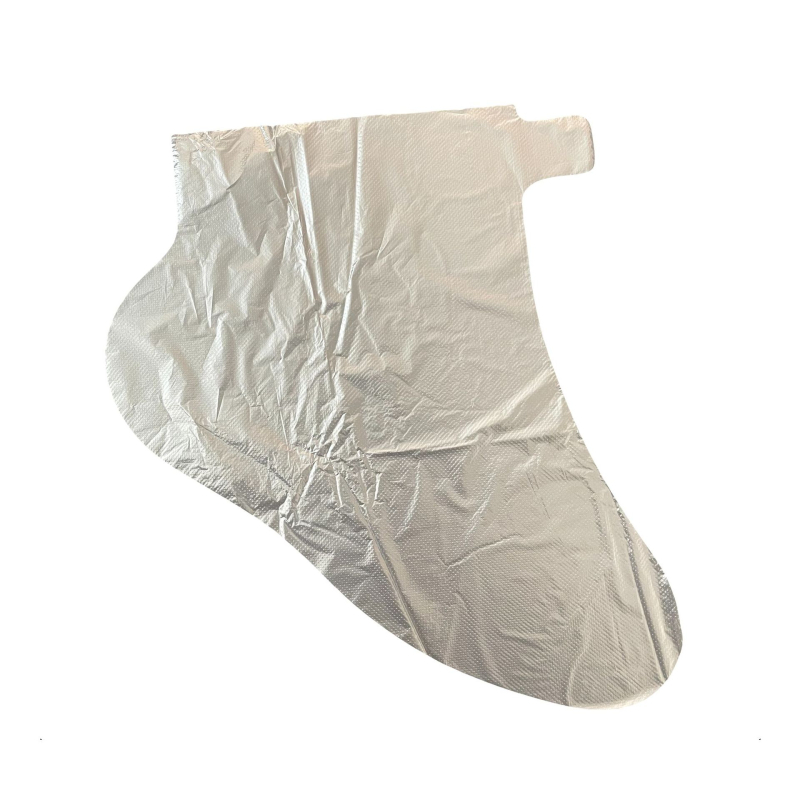 Huse din plastic, pentru picioare și mâini, de unică folosință, cu film — impermeabile, controlul mirosurilor, transparente, 90 g