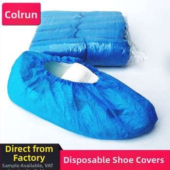 Κάλυμμα παπουτσιών από PE πλαστικό, μιας χρήσης, αδιάβροχο και αντιολισθητικό, 2 g, για οικιακή χρήση, προστασία από σκόνη