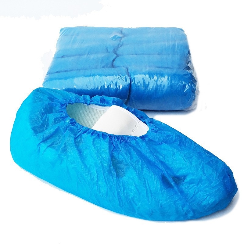 Κάλυμμα παπουτσιών από PE πλαστικό, μιας χρήσης, αδιάβροχο και αντιολισθητικό, 2 g, για οικιακή χρήση, προστασία από σκόνη