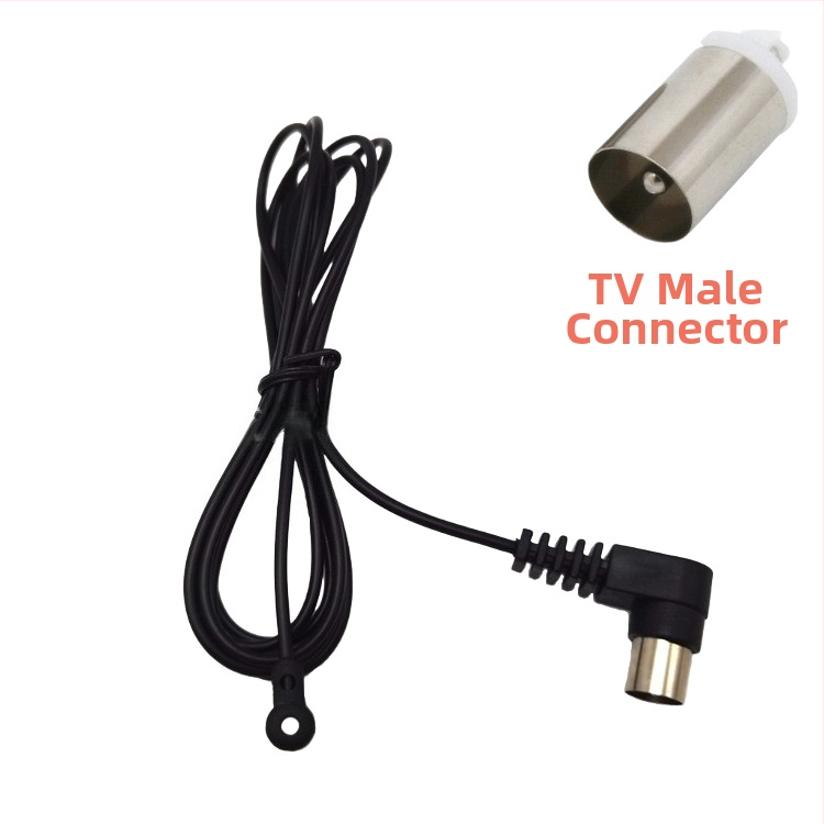 HCY Domáca anténa pre rádio – FM/TV anténa, MD zosilňovač upravený, príslušenstvo pre rádio