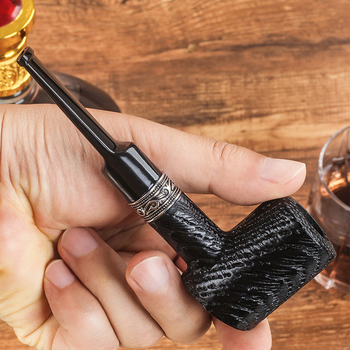 Bahu fából készült pipa, Pipe smoker márka, P3408, Kínában készült, újrahasználható