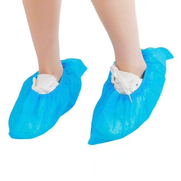 Προστατευτικά καλύμματα παπουτσιών από μη υφαντό ύφασμα, παχυσμένα, διαπνεόντα, ανθεκτικά, μίας χρήσης, αντιολισθητικά, για επεξεργασία τροφίμων, κωδικός yc526527