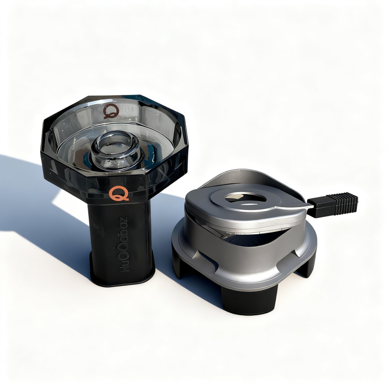 Hookah silikonska posuda — komplet, brend Q, model 2025123003, stil light luxury