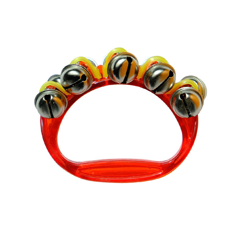 Beibeimiao zornăitoare pentru copii — clopoțel de mână semicircular, instrument educațional Orff, ambalaj Opp bag, Origine: Yanshi, Henan