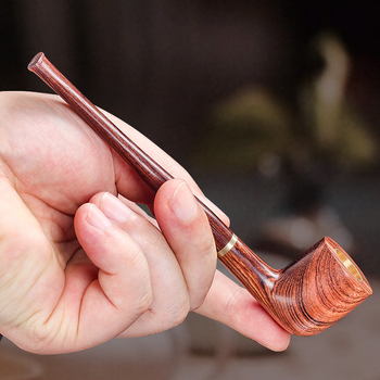 Pipă de fum din lemn, reutilizabilă, stil: Chinezesc nou / Etnic / Clasic, cod produs P3513