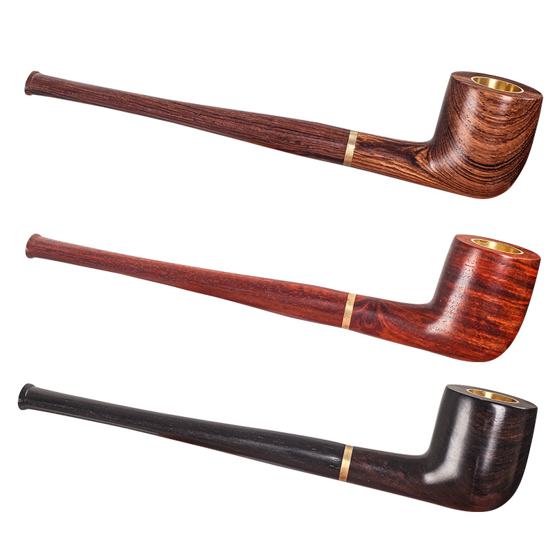 Pipă de fum din lemn, reutilizabilă, stil: Chinezesc nou / Etnic / Clasic, cod produs P3513