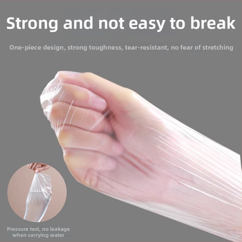 Șosete din film de picior, de unică folosință, protecție împotriva prafului, grosime standard, plastic PE, origine Anhui, procesare personalizată
