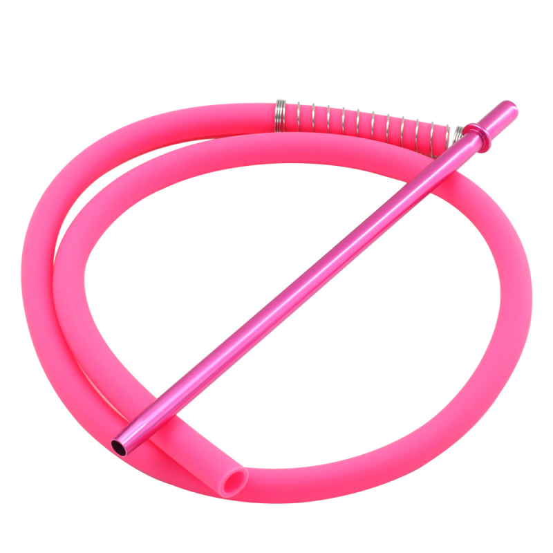 Shisha Hookah din aliaj de aluminiu, corp cu tub unic sau dublu, personalizare disponibilă (Brand: OUDI; 6 buc./cutie)