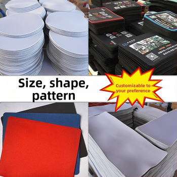 Pad de mouse — cauciuc natural, anti-derapant, imprimare prin transfer termic, imprimare logo disponibilă