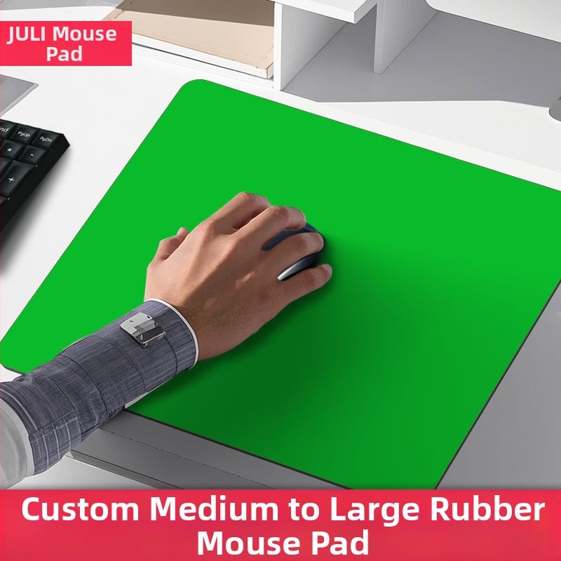 Pad de mouse — cauciuc natural, anti-derapant, imprimare prin transfer termic, imprimare logo disponibilă