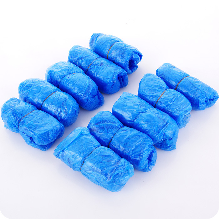 Cover de încălțăminte de uz casnic, din plastic gros, pentru protecție împotriva prafului, utilizare generală, ambalaj de 100 bucăți