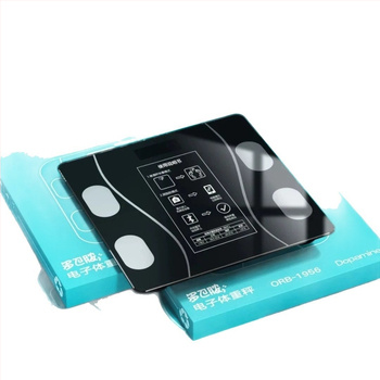 Orbital Dopamine σετ αθλητικού δώρου με Orb-1957 Frisbee σετ και Orb-1955 ηλεκτρονική ζυγαριά, οθόνη LED 3 ιντσών, χωρητικότητα 180 kg, τροφοδοσία USB, αισθητήρας τεσσάρων σημείων, λειτουργία αφής