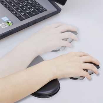 Μαξιλαράκι καρπού ποντικιού – με υποστήριξη, PU+ABS, χύτευση με έγχυση, μονής όψεως, μοντέλο GJ0009