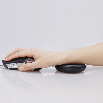 Μαξιλαράκι καρπού ποντικιού – με υποστήριξη, PU+ABS, χύτευση με έγχυση, μονής όψεως, μοντέλο GJ0009