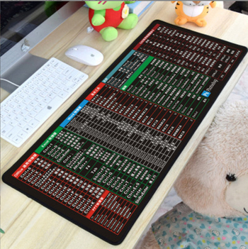 Covoraș de masă pentru mouse, din cauciuc, cu față unică, cu funcție calculator, imprimare, OEM