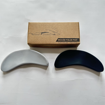 Pad de mouse mic cu pernă pentru mână, suport palmar turnat prin injecție, logo imprimat, OEM disponibil