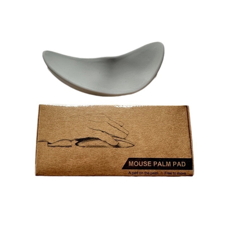 Pad de mouse mic cu pernă pentru mână, suport palmar turnat prin injecție, logo imprimat, OEM disponibil