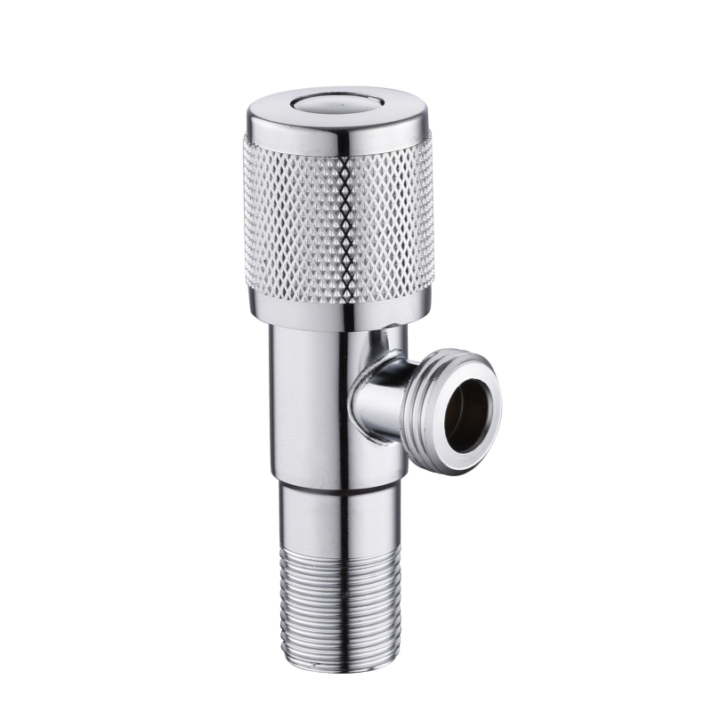 Nehrđajući čelični trojezični vodovodni ventil s jednim ulazom i dva izlaza, navoja, model 987665, radni tlak 0-1.6 MPa, stil Light Luxury