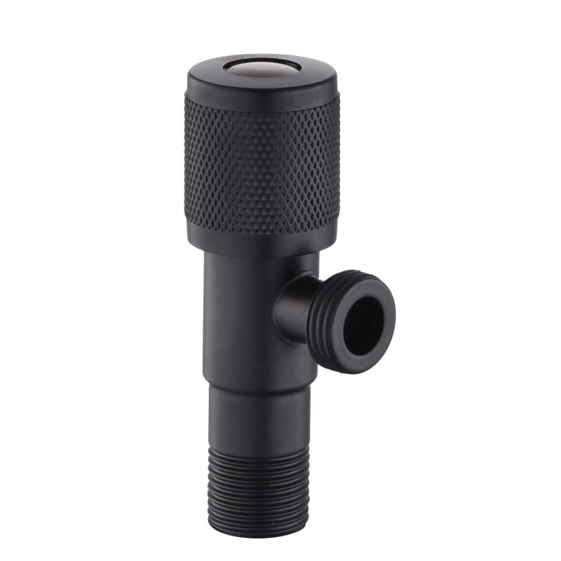 Nehrđajući čelični trojezični vodovodni ventil s jednim ulazom i dva izlaza, navoja, model 987665, radni tlak 0-1.6 MPa, stil Light Luxury