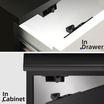 Κλειδαριά πόρτας συρόμενης με κρούση – Craftsman J19050, ABS, πόρτα ντουλάπας, μοντέρνο μινιμαλιστικό στυλ, πάνω από 10.000 κύκλους