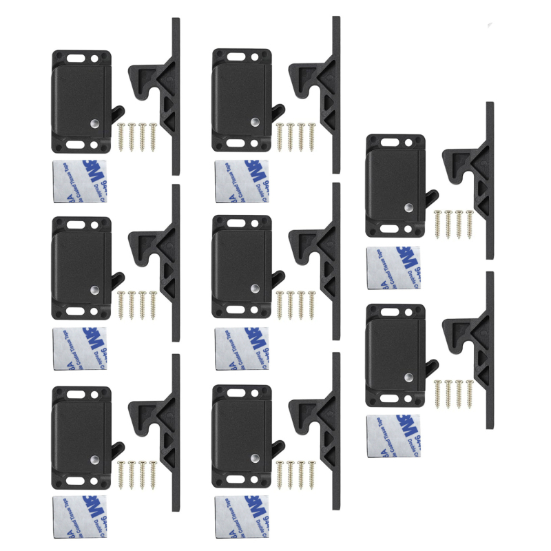 Κλειδαριά πόρτας συρόμενης με κρούση – Craftsman J19050, ABS, πόρτα ντουλάπας, μοντέρνο μινιμαλιστικό στυλ, πάνω από 10.000 κύκλους