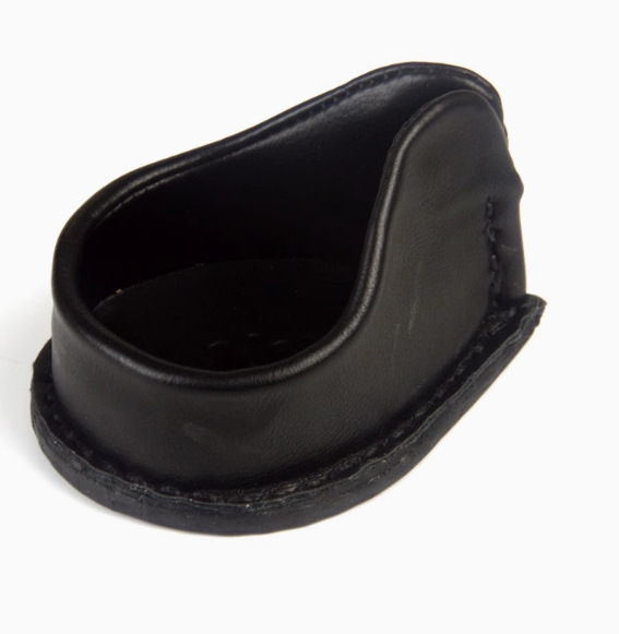 Suport din piele de viță pentru pipe — portabil, suport pentru o singură pipă, pentru canapea, rezistent la uzură