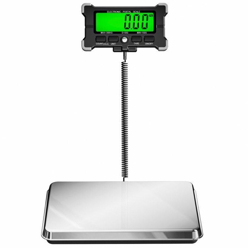 PS-23 Vaga za pošiljke, prenosna mehanička plošna vaga, 30g–300kg, Napajanje: mrežno ili baterijsko