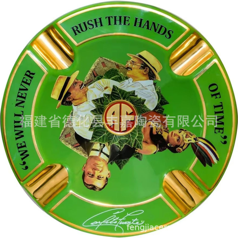 Cenușar de țigară din ceramică, piesă de colecție, imprimare logo disponibilă, pachet de 36 bucăți, potrivit ca dar