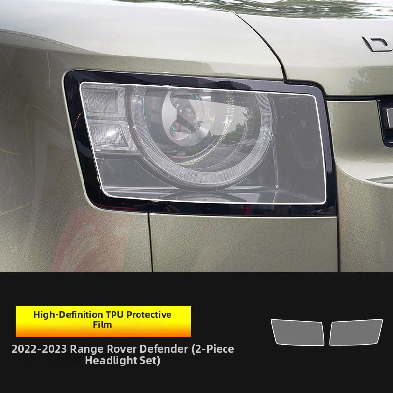 Ochranný film pre navigáciu a prístrojový displej pre Land Rover Defender, tvrdený film, vnútorná ochrana