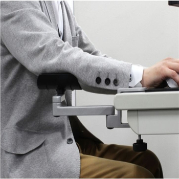 Εργονομική βάση από κράμα αλουμινίου για το χέρι και τον βραχίονα στον υπολογιστή, με στήριξη ποντικιού και αντιολισθητικό