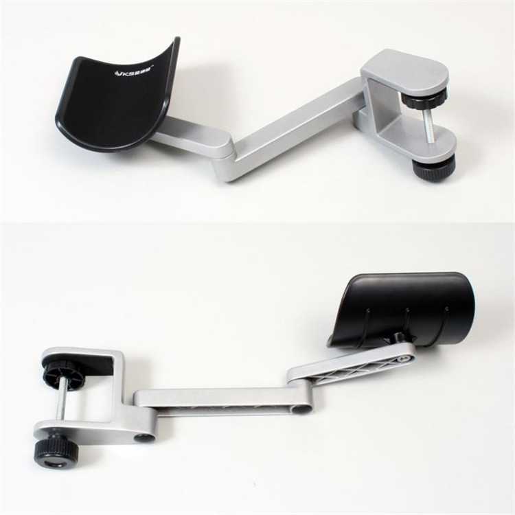 Εργονομική βάση από κράμα αλουμινίου για το χέρι και τον βραχίονα στον υπολογιστή, με στήριξη ποντικιού και αντιολισθητικό