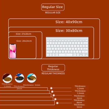 Pad ποντικιού για γραφείο και παιχνίδια — εξατομικευμένο κατά σχέδιο, μονόπλευρη επιφάνεια από ύφασμα, εκτύπωση θερμικής μεταφοράς, δυνατότητα εκτύπωσης λογοτύπου, OEM/παραγωγή κατά παραγγελία