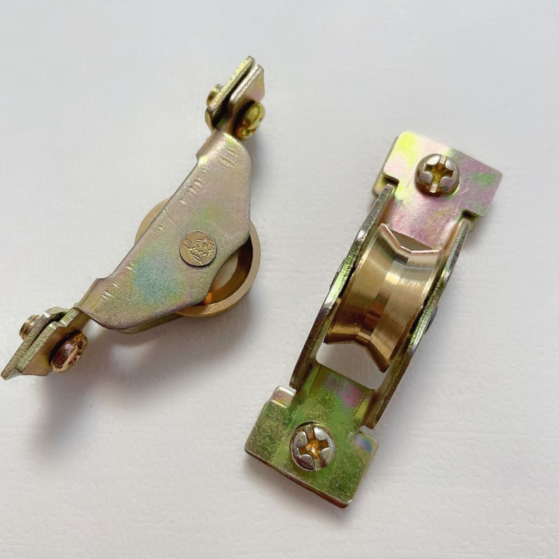 10 бр. алуминиеви сплавни ролки за плъзгащи се врати и прозорци със найлонов лагер