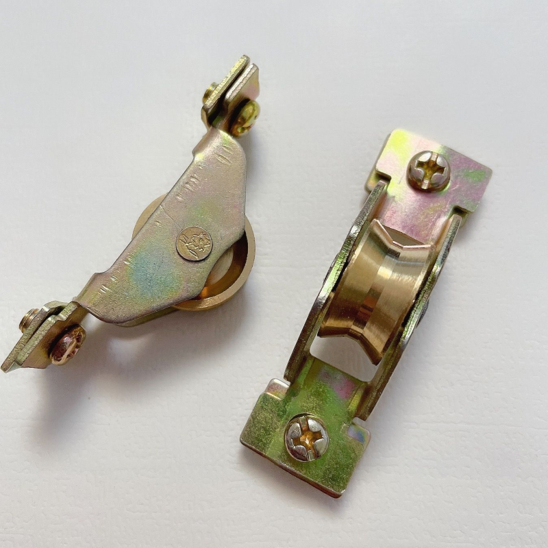 10 бр. алуминиеви сплавни ролки за плъзгащи се врати и прозорци със найлонов лагер