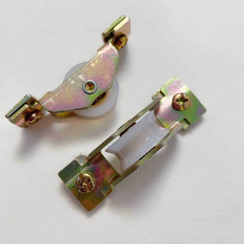 10 бр. алуминиеви сплавни ролки за плъзгащи се врати и прозорци със найлонов лагер