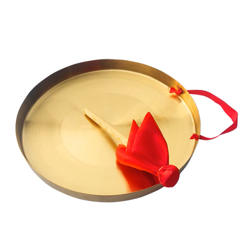 Sárgaréz gong színházi kellék, útnyitó gong, Hongyueda márka