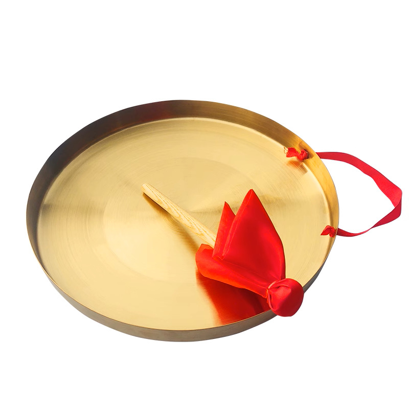 Sárgaréz gong színházi kellék, útnyitó gong, Hongyueda márka