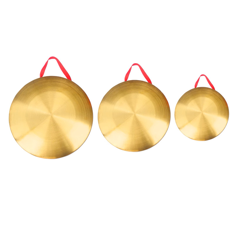 Sárgaréz gong színházi kellék, útnyitó gong, Hongyueda márka