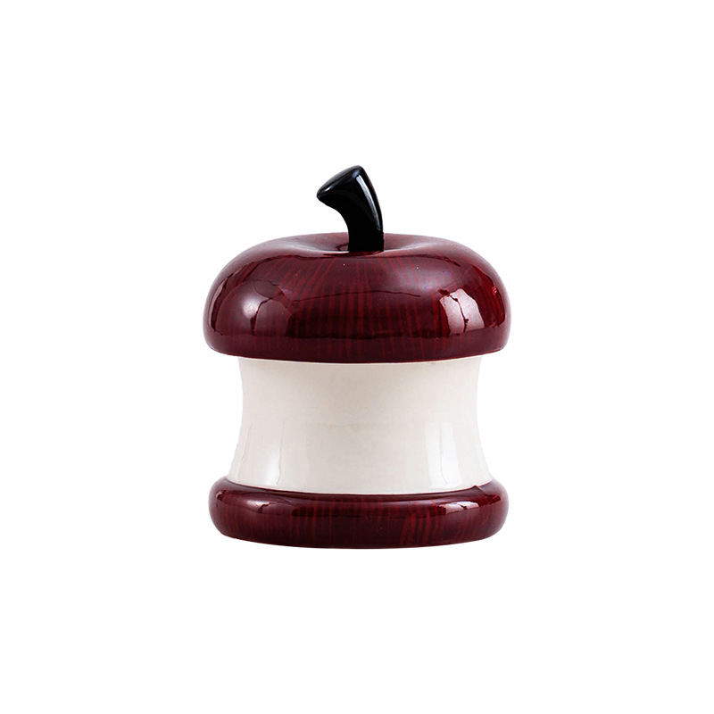 Kerámiából készült hamutál fedővel otthonra és irodába — szagtalanító hatás, egyszerű dizájn, vállalati ajándék